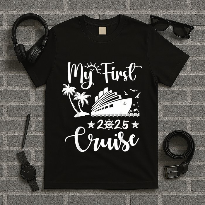 My First Cruise 2025 Family Vacation Cruise Ship Travel T-Shirt