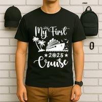 My First Cruise 2025 Family Vacation Cruise Ship Travel T-Shirt