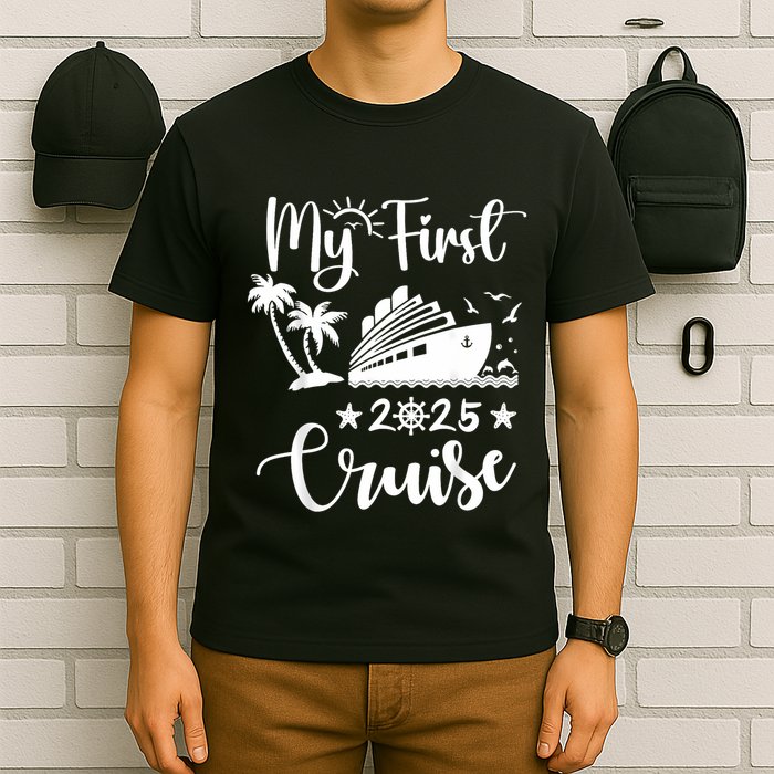 My First Cruise 2025 Family Vacation Cruise Ship Travel T-Shirt