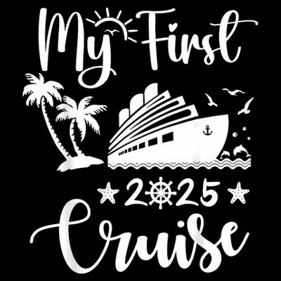 My First Cruise 2025 Family Vacation Cruise Ship Travel T-Shirt
