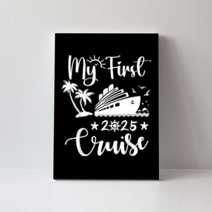 My First Cruise 2025 Family Vacation Cruise Ship Travel Canvas