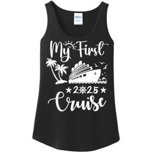 My First Cruise 2025 Family Vacation Cruise Ship Travel Ladies Essential Tank