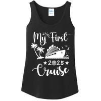 My First Cruise 2025 Family Vacation Cruise Ship Travel Ladies Essential Tank