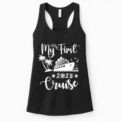 My First Cruise 2025 Family Vacation Cruise Ship Travel Womens Tank Top