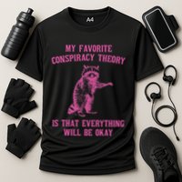 My Favorite Conspiracy Theory Is That Design Cooling Performance Crew T-Shirt