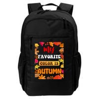 My Favorite Color Is Autumn Backpack
