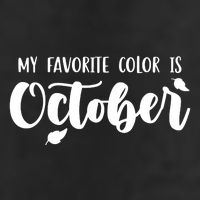 My Favorite Color Is October Garment-Dyed Heavyweight T-Shirt