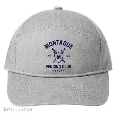 Montague Fencing Club 7-Panel Snapback Hat