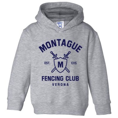 Montague Fencing Club Toddler Hoodie