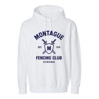 Montague Fencing Club Garment-Dyed Fleece Hoodie