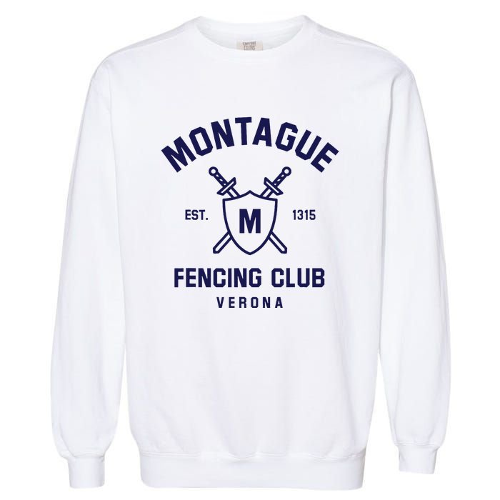 Montague Fencing Club Garment-Dyed Sweatshirt