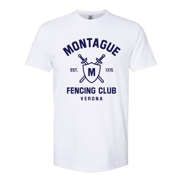 Montague Fencing Club Softstyle CVC T-Shirt