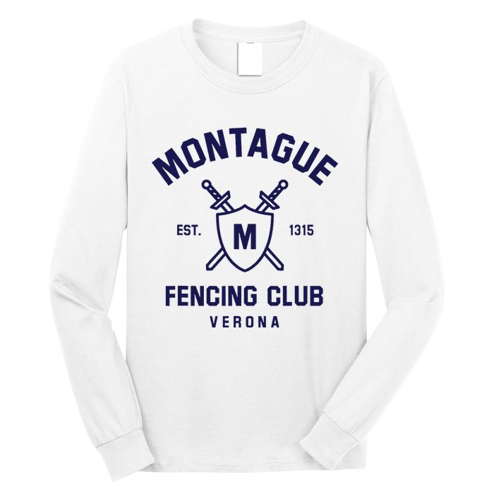 Montague Fencing Club Long Sleeve Shirt