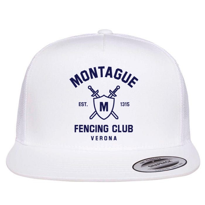 Montague Fencing Club Flat Bill Trucker Hat