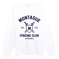 Montague Fencing Club Premium Crewneck Sweatshirt