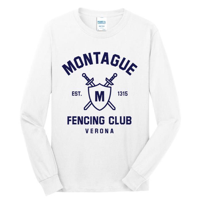 Montague Fencing Club Tall Long Sleeve T-Shirt