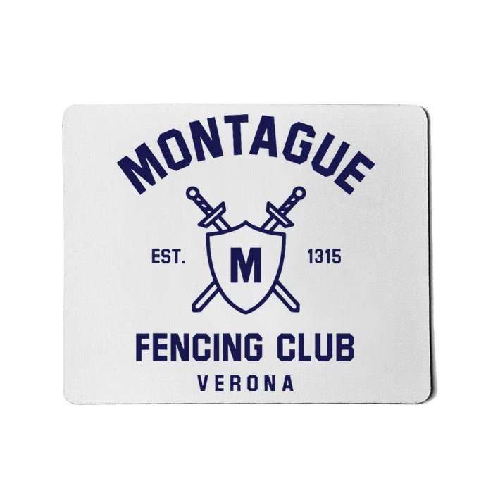 Montague Fencing Club Mousepad