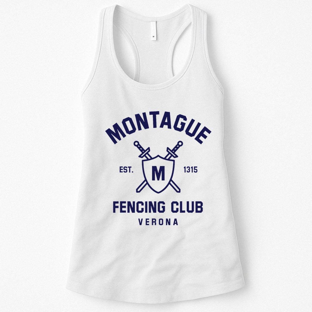 Montague Fencing Club Womens Tank Top