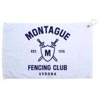 Montague Fencing Club Grommeted Golf Towel