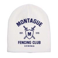 Montague Fencing Club Short Acrylic Beanie