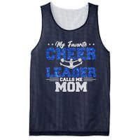 My Favorite Cheerleader Calls Me Mom Cheer Mom Mesh Reversible Basketball Jersey Tank