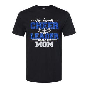 My Favorite Cheerleader Calls Me Mom Cheer Mom Softstyle CVC T-Shirt