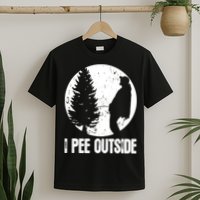 Mens Funny Camping Shirts For Men I Pee Outside Inappropriate TShirt T-Shirt