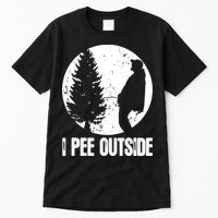 Mens Funny Camping Shirts For Men I Pee Outside Inappropriate TShirt Tall T-Shirt