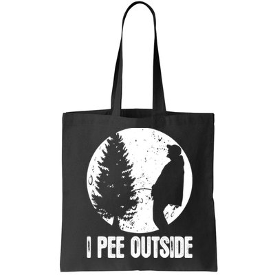 Mens Funny Camping Shirts For Men I Pee Outside Inappropriate TShirt Bag