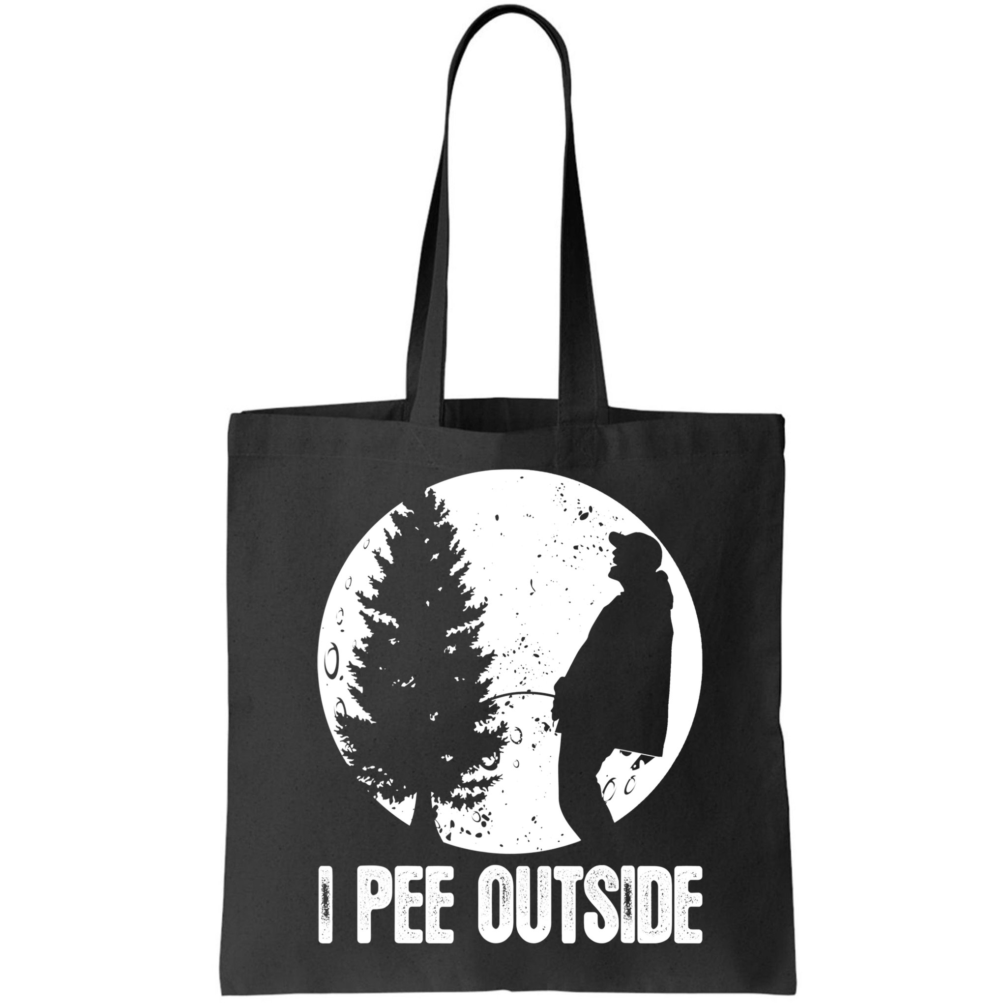 Mens Funny Camping Shirts For Men I Pee Outside Inappropriate TShirt Bag