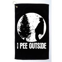 Mens Funny Camping Shirts For Men I Pee Outside Inappropriate TShirt Golf Towel
