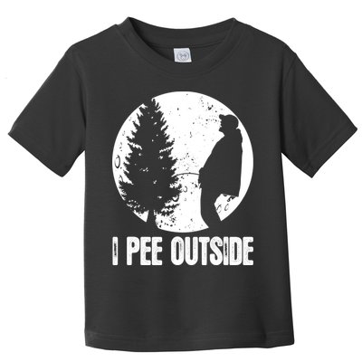 Mens Funny Camping Shirts For Men I Pee Outside Inappropriate TShirt Toddler T-Shirt