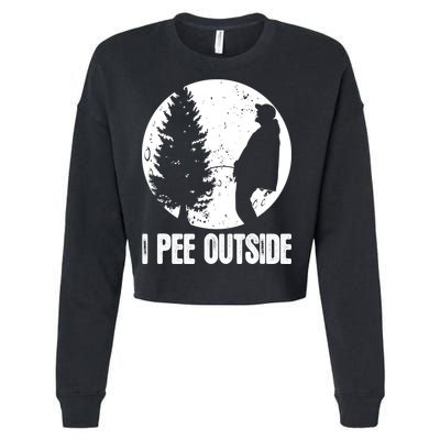 Mens Funny Camping Shirts For Men I Pee Outside Inappropriate TShirt Cropped Pullover Crew