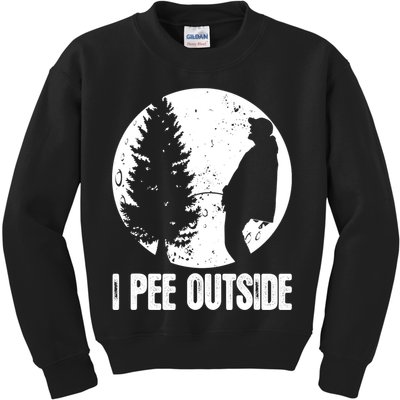 Mens Funny Camping Shirts For Men I Pee Outside Inappropriate TShirt Kids Sweatshirt