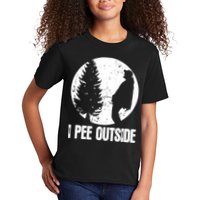 Mens Funny Camping Shirts For Men I Pee Outside Inappropriate TShirt Kids T-Shirt