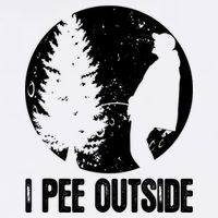 Mens Funny Camping Shirts For Men I Pee Outside Inappropriate TShirt Garment-Dyed Sweatshirt