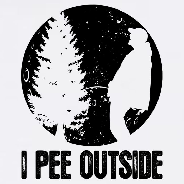 Mens Funny Camping Shirts For Men I Pee Outside Inappropriate TShirt Garment-Dyed Sweatshirt
