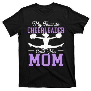 My Favorite Cheerleader Calls Me Mom Cheerleading T-Shirt