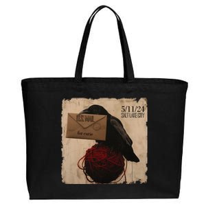 Mail For Cutie Cotton Canvas Jumbo Tote