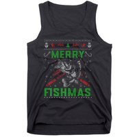 Merry Fishmas Christmas Sweater Fishers Tank Top