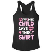 My Favorite Child Gave Me This Family Mom Dad Gifts Ladies PosiCharge Competitor Racerback Tank