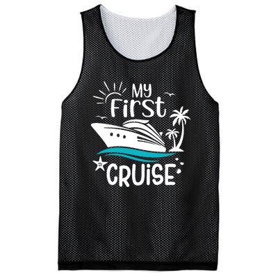 My First Cruise Family Matching Mesh Reversible Basketball Jersey Tank