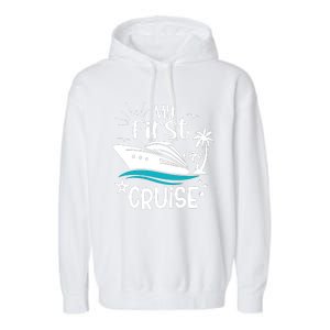 My First Cruise Family Matching Garment-Dyed Fleece Hoodie