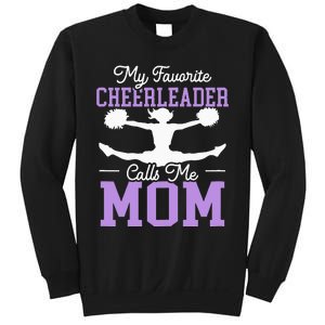 My Favorite Cheerleader Calls Me Mom Cheering Sweatshirt