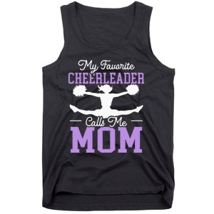 My Favorite Cheerleader Calls Me Mom Cheering Tank Top