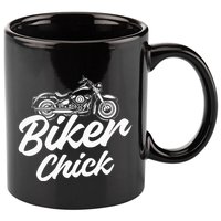Motorcycle Funny Chopper Race Biker Chick 11oz C Handle Ceramic Mug
