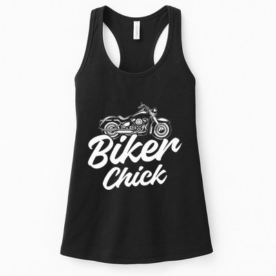 Motorcycle Funny Chopper Race Biker Chick Womens Tank Top