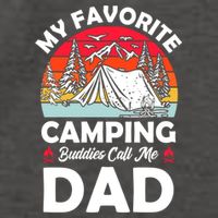 My Favorite Camping Buddies Call Me Dad Meaningful Gift Vector Backpack