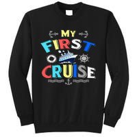 My First Cruise  Girls Boys Cruising and Sailing Sweatshirt