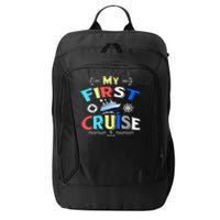 My First Cruise  Girls Boys Cruising and Sailing City Backpack